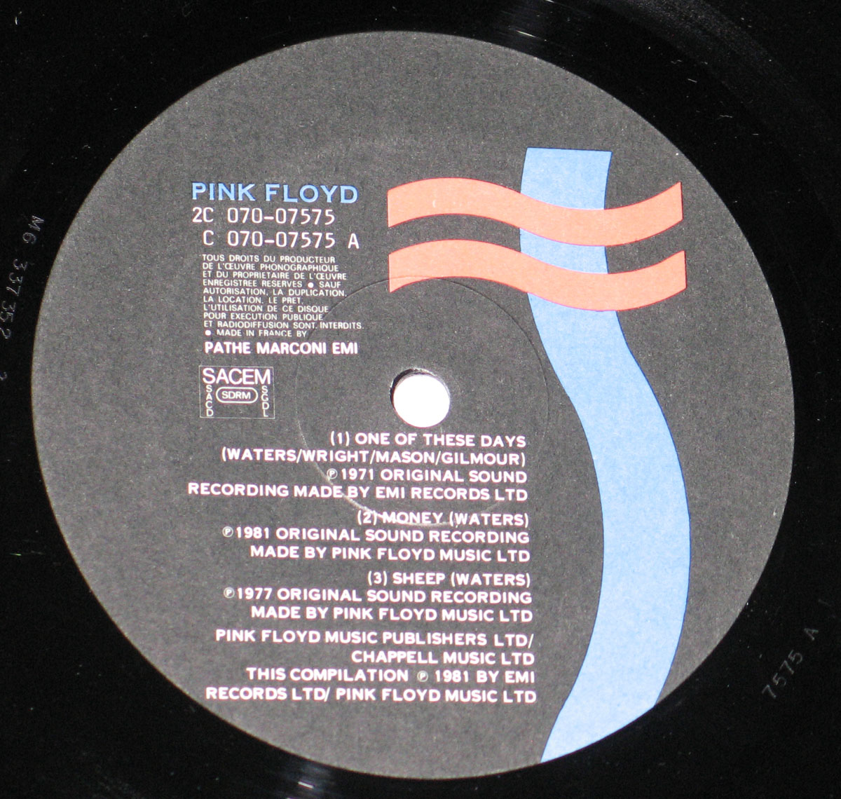 High Resolution Photo #5 PINK FLOYD Collection Dance Songs France 